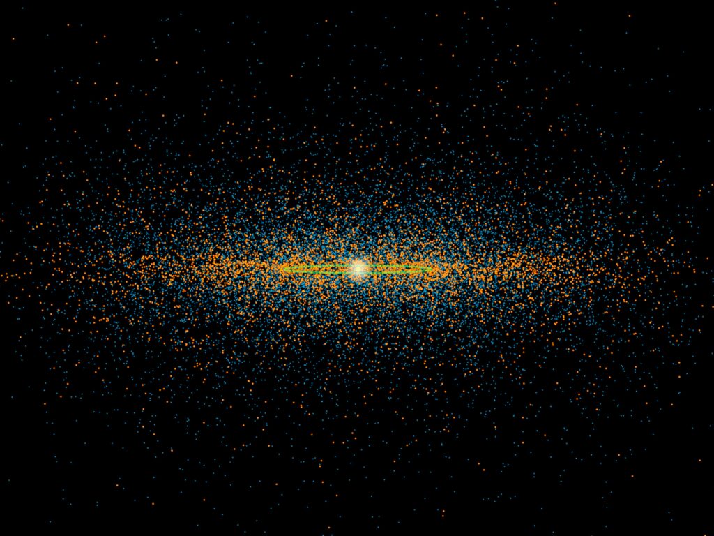 Edge-on View of Near-Earth Asteroids