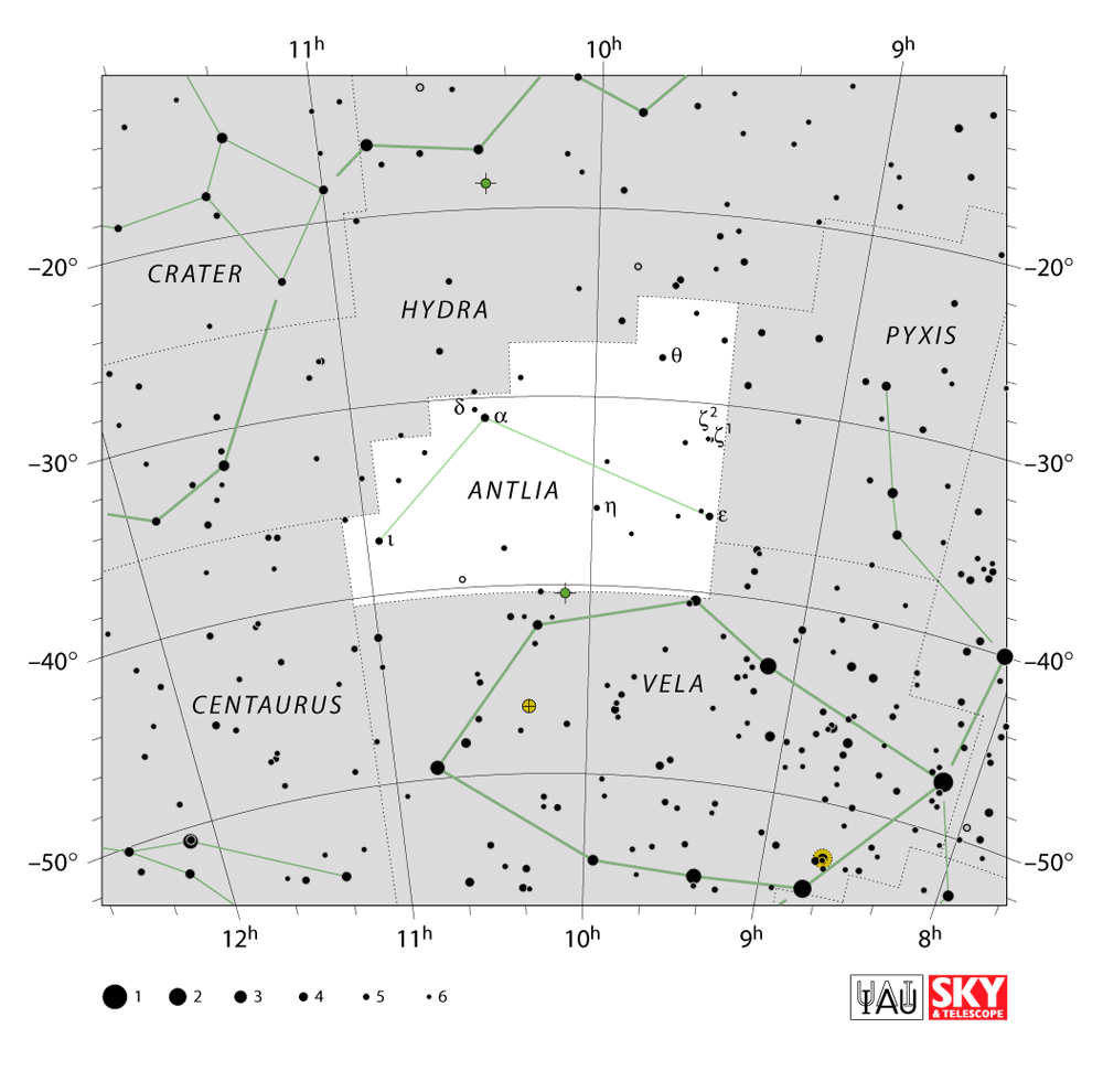 antlia constellation