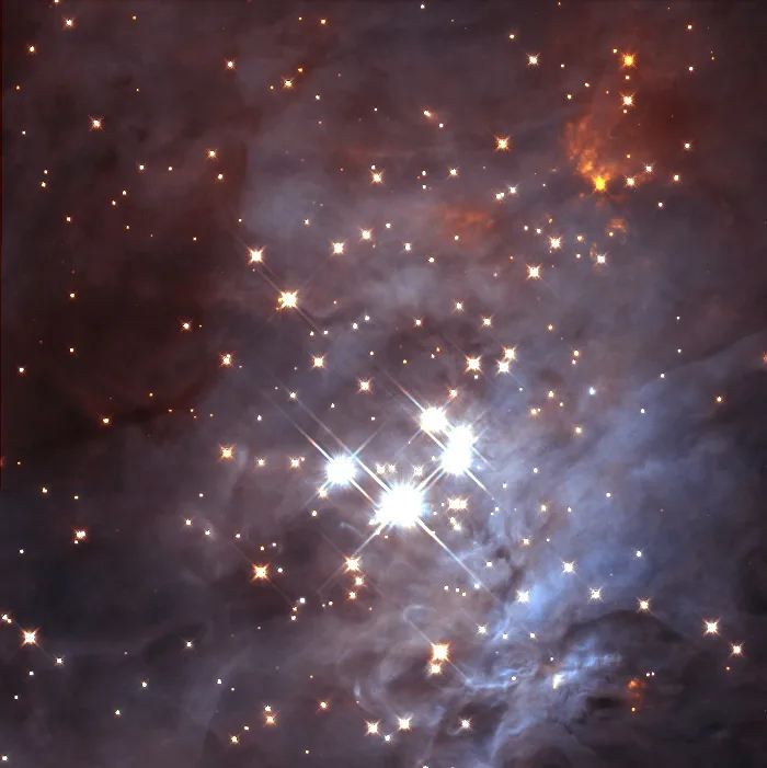 trapezium stars of orion nebula